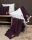 Knit Factory Uni Decke 160x130 cm Glatt Lila