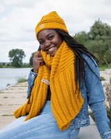 Knit Factory Alex Mütze One Size Glatt Lila