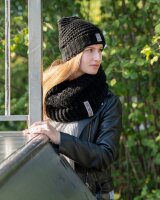Knit Factory Alex Mütze One Size Glatt Lila