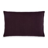 Knit Factory Uni Kissen 60x40 cm Glatt Lila