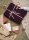 Knit Factory Vinz Decke 160x130 cm Glatt Lila
