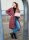 Knit Factory Alex Strickjacke 36/38 Glatt Rot