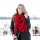 Knit Factory Coco DreiecksSchal 190x85 cm Glatt Dunkelblau