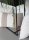 Knit Factory Roxx Kissen 50x50 cm Gestreift Grau Schwarz