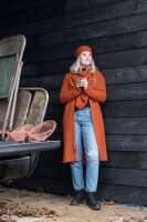 Knit Factory Luna Strickjacke 36/38 Glatt Dunkelblau