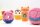 Squeeze Soft Squishies Goodie Bag Stuffers Squishy Set Kinder-Spielzeug Fidget Toy (Torte rosa Schleife)
