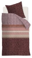 Beddinhouse Mako-Satin Kissenbezug Feis Red 1 80x80, 80 x...