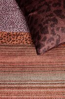 Beddinhouse Mako-Satin Kissenbezug Feis Red 1 80x80, 80 x...