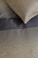 Beddinhouse Mako-Satin Kissenbezug Duco Grey 1 80x80, 80 x 80 cm Grau