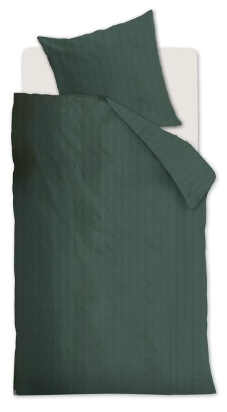 Beddinhouse Kissenbezug 100% Cotton, / Shine Dark Green 1 Dunkel 40x40, 173x67 grün