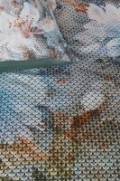 Beddinhouse Mako-Satin Bettwäsche Ero Blue Green + 1x 1 , 1 Grün 155x220, 155 x 220 cm blau