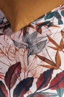 Beddinhouse Mako-Satin Bettwäsche Kyoto Multi + 1x 1 , 1 Multi 155x220, 155 x 220 cm bunt