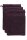 Beddinhouse Heimtextilie Baumwoll-F tee F teeware Sheer Dark Red Set A 3 set van 3 x Waschlappen Dunkel 16x22, 16 x 22