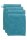 Beddinhouse Heimtextilie Baumwoll-Frottee Frotteeware Sheer Petrol Set A 3 set van 3 x Waschlappen Petrol 16x22, 16 x 22