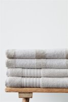 Beddinhouse Heimtextilie Baumwoll-Frottee Frotteeware Sheer Sand Set A 3 set van 3 x Waschlappen Sand 16x22, 16 x 22 cm