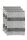 Beddinhouse Baumwoll-Frottee Frotteeware Sheer Stripe Anthracite 16X22 Set A 3 16 x 22 cm set van 3 3 x Waschlappen Anthrazit