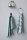 Beddinhouse Heimtextilie Baumwoll-Frottee Frotteeware Sheer Stripe Green Set A 3 set van 3 x Waschlappen 16x22, 16 x 22
