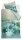 Beddinhouse Mako-Satin Bettwäsche Metamorphose Blue Green + 1x 1 , 1 Grün 155x220, 155 x 220 cm blau