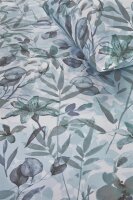 Beddinhouse Mako-Satin Bettwäsche Sombra Blue Grey + 1x 1 , 1 Blau 135x200, 135 x 200 cm Grau