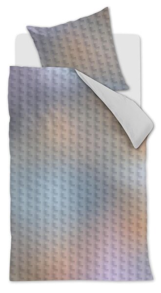 Beddinhouse Mako-Satin Bettwäsche Shimmer Multi + 1x 1 , 1 Multi 155x220, 155 x 220 cm bunt