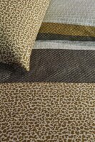 Beddinhouse Mako-Satin Bettwäsche Darren Green + 1x 1 , 1 155x220, 155 x 220 cm grün