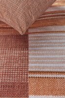Beddinhouse Bettwäsche Renforcé Oliver Terra + 1x 1 , 1 Terrakotta 135x200, 135 x 200 cm orange