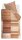 Beddinhouse Bettwäsche Renforcé Oliver Terra + 1x 1 , 1 Terrakotta 135x200, 135 x 200 cm orange