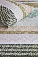 Beddinhouse Bettwäsche Renforcé Sola Grey Green + 1x 1 , 1 Grau Grün 155x220, 155 x 220 cm
