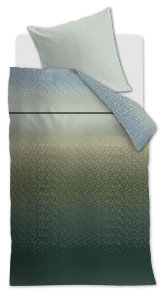 Beddinhouse Bettwäsche 70% Cotton, 30% Lyocell, / TC210 Ingmar Green + 1x 1 , 1 40x40, 127x77 grün