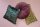 KAAT Amsterdam Kissen ko Mandarin Purple 1 Zier Purpur 40x40, 40 x 40 cm bunt