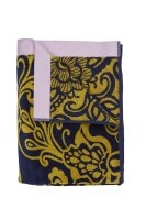 KAAT Amsterdam Samt Spannbettlaken Baumwoll-Frottee Mahana Multi 1 Strandlaken Multi 100x180, 100 x 180 cm bunt