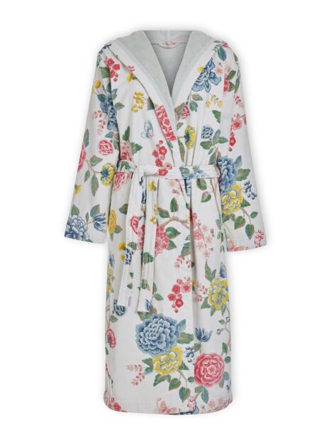 PiP Studio Heimtextilie 100% Cotton, terry velour, 380 GSM Ba mantel Good Evening Bathrobe White Xxl XXL 1 Ba mantel