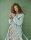 Pip Studio 100% Cotton, terry, 450 GSM Bademantel Soft Zellige Bathrobe Blue M M 1 Bademantel Blau