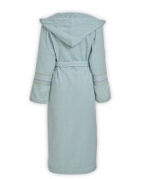 PiP Studio Heimtextilie 100% Cotton, terry, 450 GSM Ba mantel Soft Zellige Bathrobe Blue L L 1 Ba mantel blau