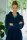 PiP Studio Heimtextilie 100% Cotton, terry, 450 GSM Ba mantel Soft Zellige Bathrobe Dark Blue S S 1 Ba mantel Dunkel