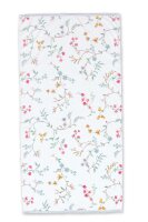 PiP Studio Heimtextilie 100% Cotton, terry velour, 500 GSM Frotteeware Les Fleurs White 1 Duschtuch 70x140, 70 x 140 cm