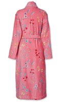 PiP Studio Heimtextilie 100% Cotton, terry velour, 380 GSM Ba mantel Les Fleurs Bathrobe Pink Xs XS 1 Ba mantel rosa