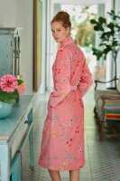 PiP Studio Heimtextilie 100% Cotton, terry velour, 380 GSM Ba mantel Les Fleurs Bathrobe Pink Xs XS 1 Ba mantel rosa