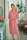 PiP Studio Heimtextilie 100% Cotton, terry velour, 380 GSM Ba mantel Les Fleurs Bathrobe Pink Xs XS 1 Ba mantel rosa