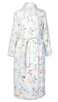 PiP Studio Heimtextilie 100% Cotton, terry velour, 380 GSM Ba mantel Les Fleurs Bathrobe White Xs XS 1 Ba mantel weiß