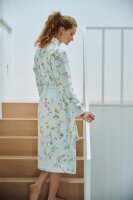 PiP Studio Heimtextilie 100% Cotton, terry velour, 380 GSM Ba mantel Les Fleurs Bathrobe White S S 1 Ba mantel weiß