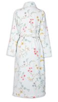 PiP Studio Heimtextilie 100% Cotton, terry velour, 380 GSM Ba mantel Les Fleurs Bathrobe White L L 1 Ba mantel weiß