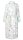 Pip Studio 100% Cotton, terry velour, 380 GSM Bademantel Les Fleurs Bathrobe White L L 1 Bademantel Weiß