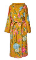 PiP Studio Heimtextilie 100% Cotton, terry velour, 380 GSM Ba mantel Good Evening Bathrobe Yellow Xxl XXL 1 Ba mantel