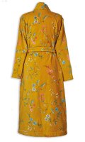 PiP Studio Heimtextilie 100% Cotton, terry velour, 380 GSM Ba mantel Les Fleurs Bathrobe Yellow Xs XS 1 Ba mantel gelb