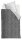 Rivièra Maison Kissenbezug Renforcé Coco Anthracite 1 Anthrazit 80x80, 80 x 80 cm grau