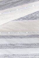 Rivièra Maison Kissenbezug Renforcé Woven Nature Grey 1 80x80, 80 x 80 cm Grau