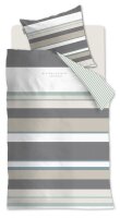 Rivièra Maison Kissenbezug Renforcé Mason Ridge Grey 1 80x80, 80 x 80 cm Grau