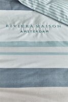 Rivièra Maison Kissenbezug Renforcé Mason Ridge Grey 1 80x80, 80 x 80 cm Grau