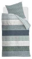Rivièra Maison Bettwäsche Renforcé Tailor Green + 1x 1 , 1 135x200, 135 x 200 cm grün